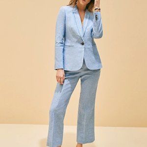 J.Crew Parke Blazer in Chambray Stetch Linen NWT